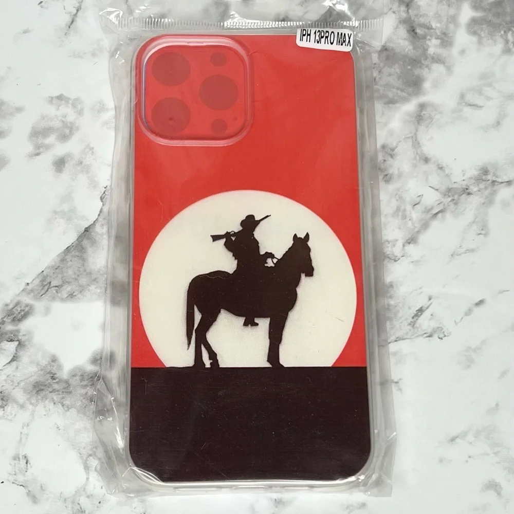 New! iPhone 13 promax case cowboy sunset western 🎈 2 for $5 🎈